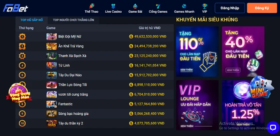 Luật chơi Casino trực tuyến
